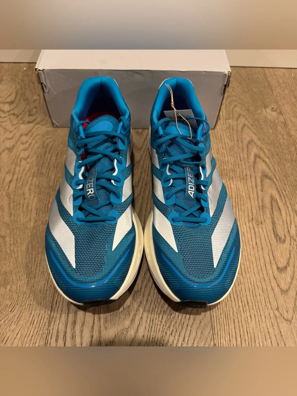 Adidas Adizero Boston 13 Ekiden Solar Blue Silver